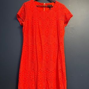 Laundry by Shelli Segal knit red dress